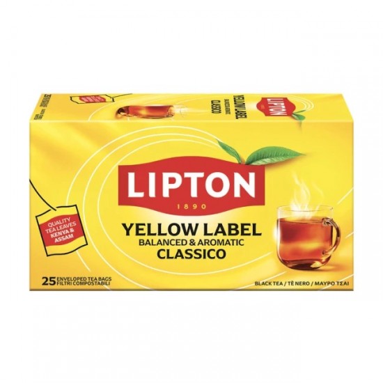 LIPT ΜΑΥΡΟ YELLOW LABEL 12Χ(25Χ1,5)ΓΡ