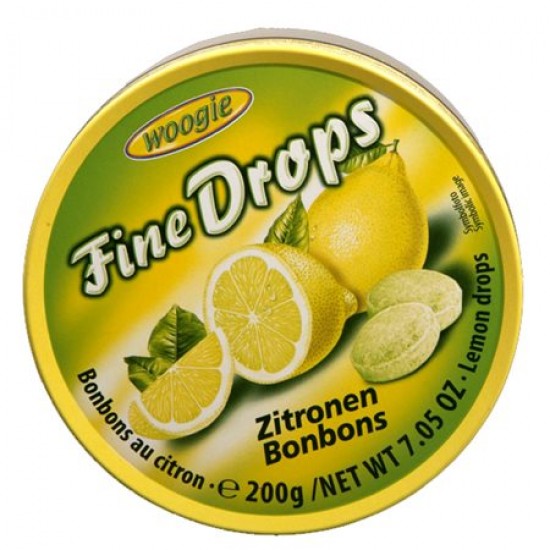 WOOGIE 200G FINE DROPS ΚΑΡΑΜΕΛΑ ΛΕΜΟΝΙ