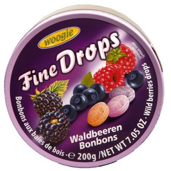 WOOGIE 200G FINE DROPS ΚΑΡΑΜΕΛΑ FOREST FRUITS