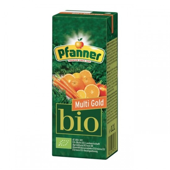 PFANNER 200ML ΦΡΟΥΤΟΠΟΤΟ BIO MULTI GOLD